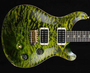 PRSiPaul Reed SmithjCustom 24 Wood Library 10 Top Quilt Terrified Maple Neck Jade 2024