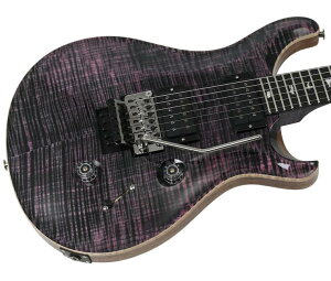 PRSiPaul Reed SmithjCustom 24 Floyd Wood Library 10 Top Stained Flame Maple Neck Purple Iris 2022