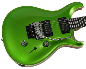 PRSiPaul Reed SmithjCustom 24 Floyd Wood Library Torrefied Maple Neck Jewell Lime Metallic 2023