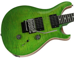 PRSiPaul Reed SmithjCustom 24 Floyd Wood Library 10 Top Stained Flame Maple Neck Eriza Verde 2023