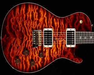 PRSiPaul Reed SmithjMark Tremonti Signature Wood Library 10 Top Quilt Stained Figured Maple Neck Copperhead Burst 2025