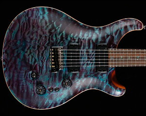 PRSiPaul Reed SmithjCustom 24-08 Wood Library 10 Top Quilt Figured Maple Neck Violet 2025