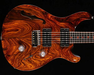 PRS�iPaul Reed Smith�jPrivate Stock Custom 24 Semi-Hollow Cocobolo Natural/ Gray Wash with Black Grainfill 2026