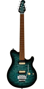 Sterling by MUSIC MAN Axis AX50QM Yucatan Blue