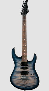 Suhr GuitarsiT[EM^[YjModern Plus Faded Trans Whale Blue BurstiPau Ferro Fingerboardj