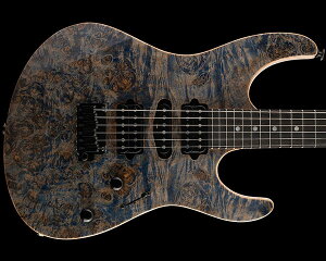 Suhr GuitarsiT[EM^[YjModern Burl Top Trans Blue Denim