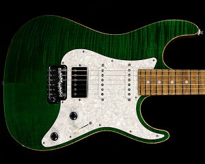 Suhr Guitars(サー・ギターズ)Standard Trans Green with Gold Hardware