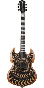 Wylde Audio(ワイルド・オーディオ)Barbarian Psychic Bullseye Rawtop LH