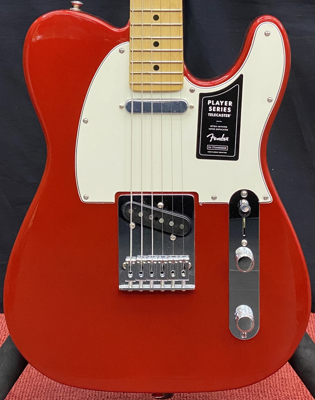 楽天市場】Fender Player Telecaster -Candy Apple Red/Maple
