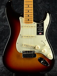 Fender USA American Ultra Stratocaster -Ultraburst / Maple- 新品[フェンダー][アメリカンウルトラ][Sunburst,ウルトラバースト,サンバースト][メイプル][ストラトキャスター][Electric Guitar,エレキギター]