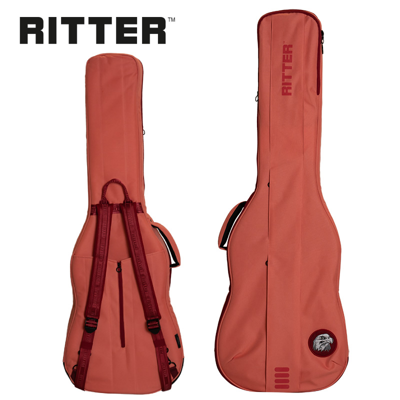 お取り寄せ商品の為 発送日は別途ご連絡致します RITTER RGB4-B for Electric Bass -FRO Flamingo Rose Orange オレンジ 正規品質保証 リッター ケース - Case Guitar エレクトリックベース用ギグバッグ 2021公式店舗 エレキベース