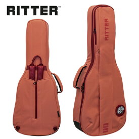 RITTER RGB4-CH for 1/2 Classical Guitar -FRO(Flamingo Rose) - 1/2 クラシックギター用ギグバッグ[リッター][Case,ケース][Orange,オレンジ][Acoustic Guitar,アコースティックギター,アコギ]