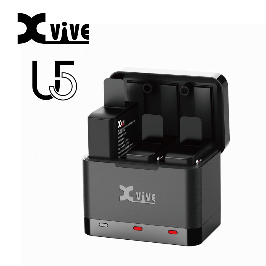 XVIVE 低価格化 U5C ※アウトレット品 新品 U5システム用バッテリーキット ピンマイク ワイヤレスシステム エックスバイブ