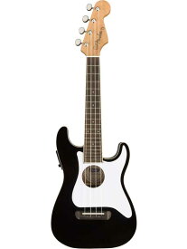 Fender Fullerton Strat Uke -Black- 新品 コンサートウクレレ[フェンダー][Ukulele,ウクレレ][ブラック,黒]