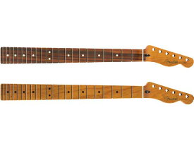Fender Roasted Maple Telecaster Neck -Jumbo Frets / Flat Oval Shape- 新品[フェンダー][Mexico,メキシコ製][ネック][テレキャスター][Pau Ferro,ローステッド,メイプル,パーフェロー][ギターパーツ]