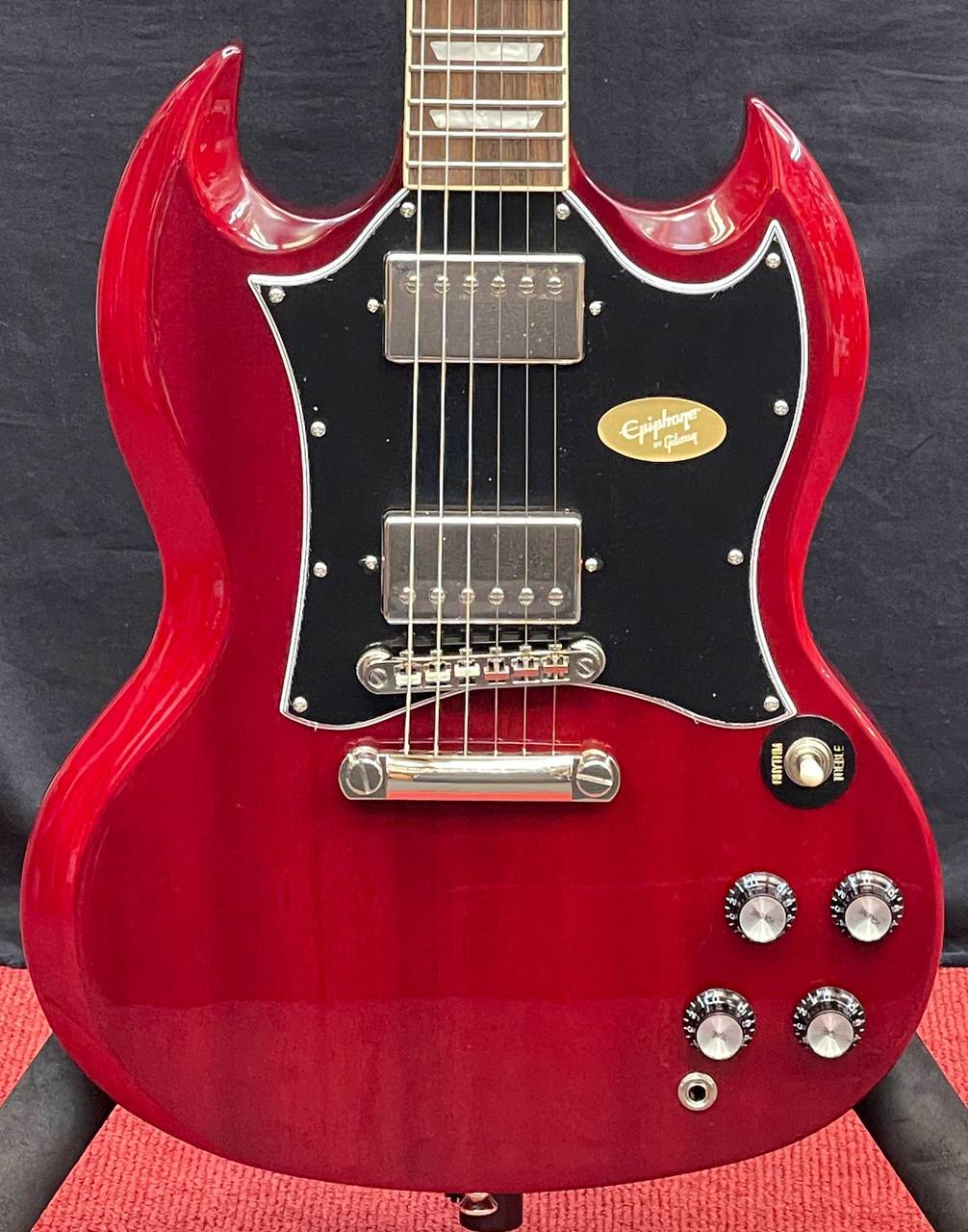 Epiphone SG Standard -Heritage Cherry-【23041524910】【3.09kg】 新品[エピフォン][SG][スタンダード][レッド 赤][Electric Guitar エレキギター]のサムネイル