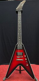 Epiphone Dave Mustaine Prophecy Flying V Figured -Aged Dark Red Burst-【#220101521921】【3.21kg】 新品[エピフォン][Dave Mustaine,デイブ・ムステイン][Flying V,フライングV][レッド,赤][Electric Guitar,エレキギター]