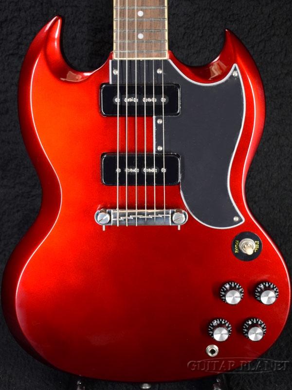 Epiphone SG Special P90 -Sparkling Burgundy-  新品[エピフォン][SG][スペシャル][P90][スパークリングバーガンディ,赤,ラメ,メタリック][Electric Guitar,エレキギター]  | ギタープラネットOnline