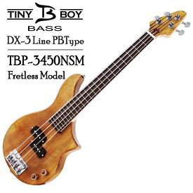 TINY BOY DX-3 Line TBP-3450NSM ~Fretless Model~ 新品[タイニーボーイ][フレットレス][Precision Bass,プレシジョンベース,プレベ]