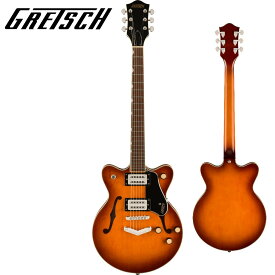 Gretsch G2655 Streamliner Center Block Jr. Double-Cut with V-Stoptail -Abbey Ale- 新品[グレッチ][ストリームライナー][Sunburst,サンバースト][セミアコ][Electric Guitar,エレキギター]