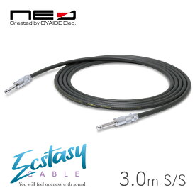 オヤイデ電気 NEO Ecstasy Cable 3.0m S/S[OYAIDE][ネオ][エクスタシーケーブル][Cable,シールドケーブル][Electric Guitar,Bass,エレキギター,ベース]