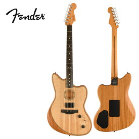 Fender USA American Acoustasonic Jazzmaster -Natural / Ebony- 新品[フェンダーUSA][ナチュラル][アコースタソニックジャズマスター][Electric Guitar,エレキギター]