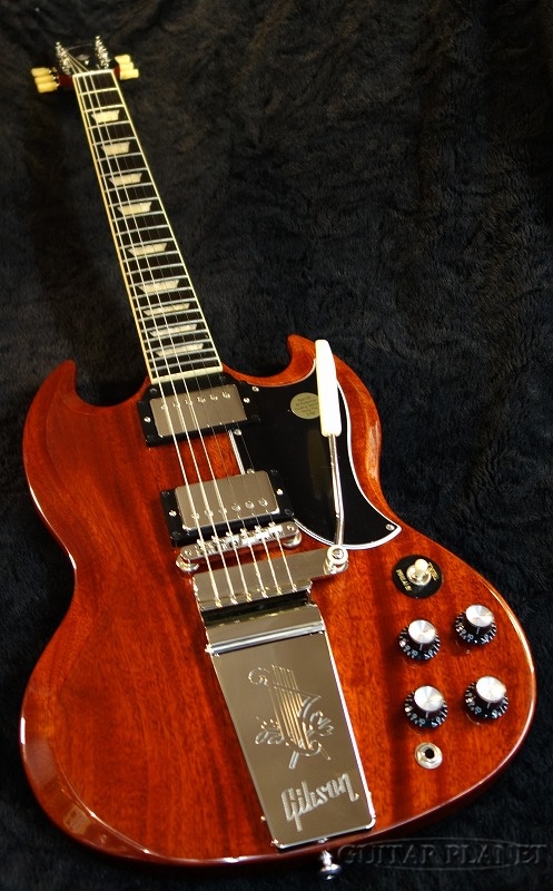 #223010363 4.12kg Gibson SG Standard '61 Maestro Vibrola -Vintage Cherry- スタンダード Electric エレキギター Red Guitar 赤 新品 レッド ギブソン チェリー 最大84%OFFクーポン 中華のおせち贈り物