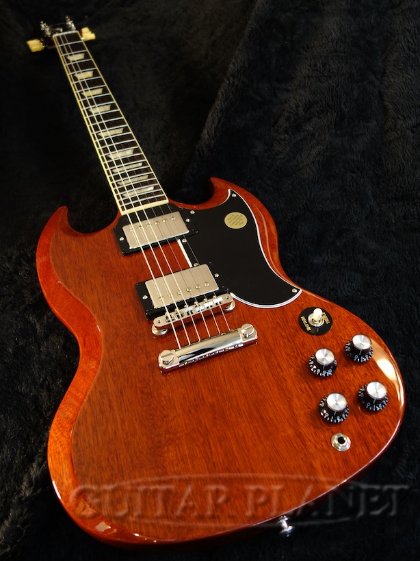 訳あり品送料無料 #226610326 3.13kg Gibson SG Standard 61 Stop Bar -Vintage 最大79％オフ！ Guitar チェリー Cherry- 赤 スタンダード エレキギター ギブソン 新品 Electric