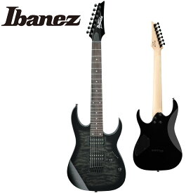 【初心者セット付】Ibanez GRG7221QA -TKS(Transparent Black Sunburst)- 新品[アイバニーズ][7strings,7弦][ブラック,黒][Electric Guitar,エレキギター]