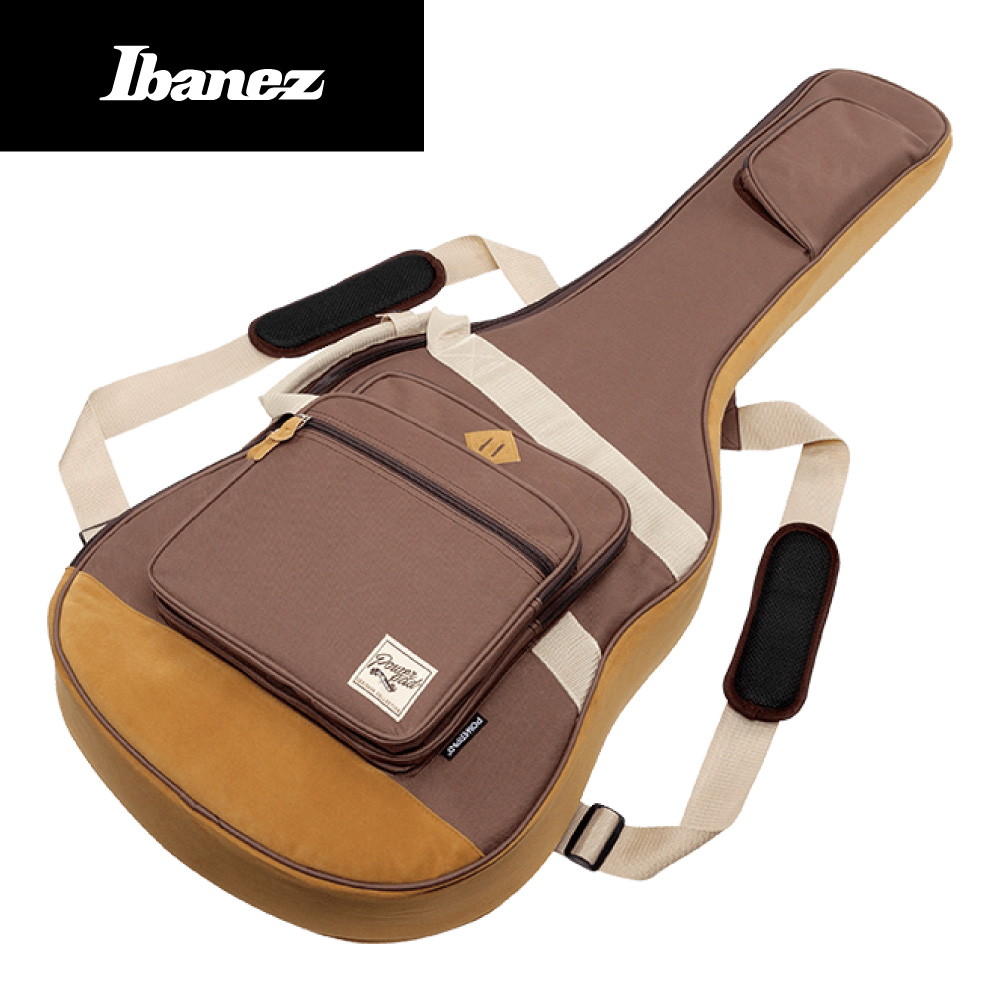 Ibanez IHB541 -BR Brown - 新品 高級ブランド エレキギター用ギグバッグ アイバニーズ ブラウン 茶 ケース Bag 珍しい セミアコースティックギター Gig フルアコースティックギター Case Guitar