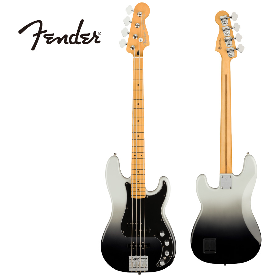 Fender Mexico Player Plus Precision Bass -Silver Smoke / Maple-  新品[フェンダー][プレイヤープラス][プレシジョンベース,プレベ][White,Black,ホワイト,ブラック,シルバースモーク,白,黒][メイプル][Electric  