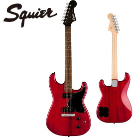 Squier Paranormal STRAT-O-SONIC -Crimson Red Transparent- 新品[Fender,スクワイヤー][赤,レッド][Stratocaster,ストラトキャスター][Electric Guitar,エレキギター]