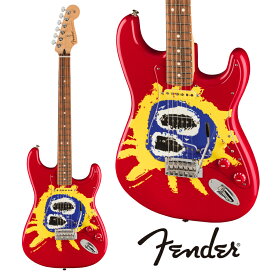 Fender 30th Anniversary Screamadelica Stratocaster - Custom Graphic / Pau Ferro - 新品[フェンダー][Primal Scream,プライマルスクリーム,スクリーマデリカ][Red,レッド,赤][ストラトキャスター][Electric Guitar,エレキギター]