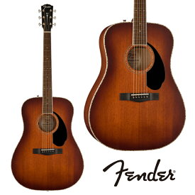 Fender PD-220E Dreadnought All Mahogany - Aged Cognac Burst - 新品[フェンダー][Brown,Sunburst,ブラウン,サンバースト][Electric Acoustic Guitar,アコースティックギター,アコギ,エレアコ]
