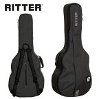 RITTER RGB4-SB for Super Jumbo -ANT(Anthracite)- スーパージャンボサイズ用ギグバッグ[リッター][Case,ケース][Gray,Black,グレー,ブラック,黒][Acoustic Guitar,アコースティックギター,アコギ]