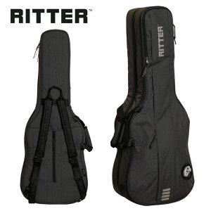 RITTER RGB4-DE for Double Electric Guitar -ANT(Anthracite)- エレクトリックギター用2本入ギグバッグ[リッター][Case,ケース][Gray,Black,グレー,ブラック,黒][エレキギター,ダブル]