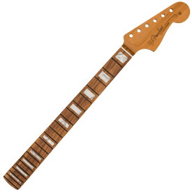 Fender Roasted Jazzmaster Neck Block Inlays -22 Medium Jumbo Frets- 9.5" Radius Pau Ferro Modern C Shape 新品[フェンダー][Mexico,メキシコ製][ネック][ジャズマスター][ローステッドメイプル][ミディアムジャンボフレット][ギターパーツ]