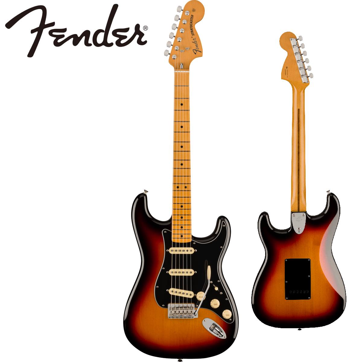 楽天市場】Fender Vintera II 70s Stratocaster -3-Color Sunburst
