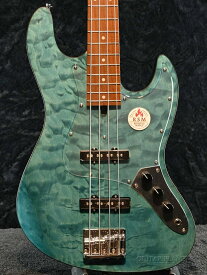 Bacchus Japan Tune-Up WL4-QM/RSM AMBS 新品[バッカス][ジャパンチューン][Woodline][キルト][Blue,ブルー,青][Jazz Bass,ジャズベース]