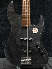 Bacchus Japan Tune-Up WL4-QM/RSM BLKS 新品[バッカス][ジャパンチューン][Woodline][キルト][Black,ブラック,黒][Jazz Bass,ジャズベース]