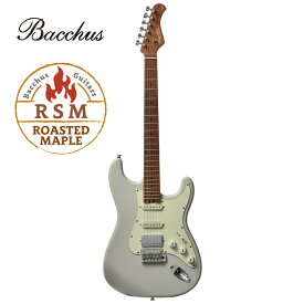 Bacchus Global Series BSH-STD25 RSM/M -LG- 新品[バッカス][Stratocaster][White,Light Gray,ホワイト,ライトグレー,白][Electric Guitar,ギター,エレキギター]