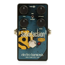 electro-harmonix Satisfaction Plus 新品 ファズ[エレクトロハーモニクス][サティスファクション][Fuzz][Effector,エフェクター]