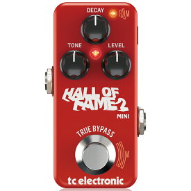 t.c.electronic Hall Of Fame 2 Mini 新品 リバーブ[TCエレクトロニック][ホールオブフェイム][ミニ][Reverb][Effector,エフェクター]