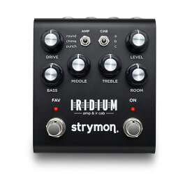 【アダプター付!!】strymon IRIDIUM 新品AMP & IR CAB エミュレーター[ストライモン][イリジウム][Cabinet,シミュレーター][Effector,エフェクター]