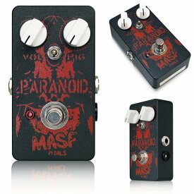 MASF Pedals Paranoid 新品 ディストーション/ファズ [マスフペダルズ][パラノイド][Distortion,Fuzz][Effector,エフェクター]