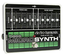 【正規品】electro-harmonix Bass Micro Synth 新品 ベースシンセサイザー[エレクトロハーモニクス][マイクロシンセ][ベース用][Effector,エフェクター]