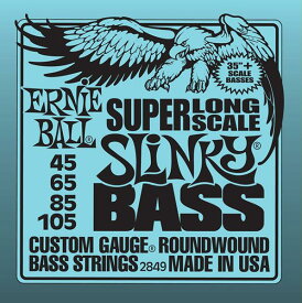 ERNIE BALL 45-105 #2849 Super Long Scale Slinky Bass[アーニーボール][スーパーロングスケール][35インチ][スリンキー][ベース弦,String]