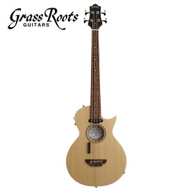 GrassRoots G-AC-BASS-FL -Natural Satin- 新品[グラスルーツ][ESPブランド][Acoustic Bass Guitar,アコベ,アコースティックベース][Fretless,フレットレス]