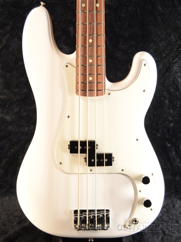 Fender Player Precision Bass -Polar White   Pau Ferro- 新品<br>[フェンダーメキシコ][プレイヤー][Precision Bass,プレシジョンベース,プレベ,PB][ホワイト,白][パーフェロー][エレキベース,Electric Bass]