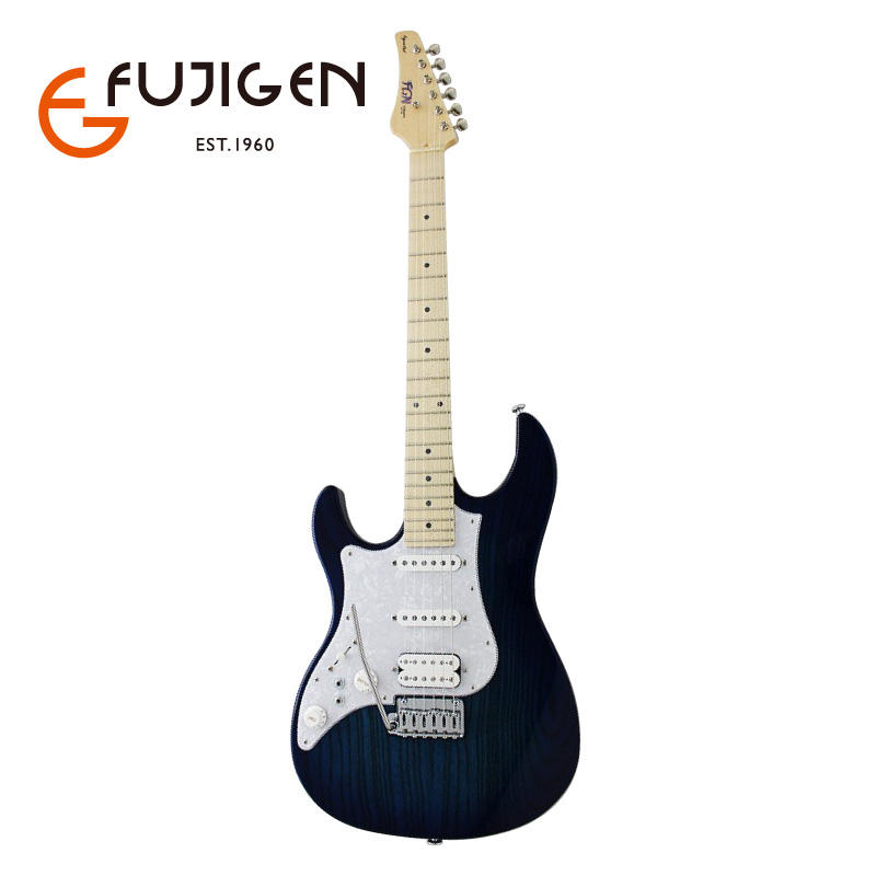 FUJIGEN Expert Series ODYSSEY EOS-ASH-ML/SBB 新品[フジゲン,富士弦,FgN][国産][Lefty,レフティ,レフトハンド左利き用][Blue Burst,ブルーバースト,青][Stratocaster,ストラトキャスタータイプ][Electric Guitar,エレキギター] エレキギター
